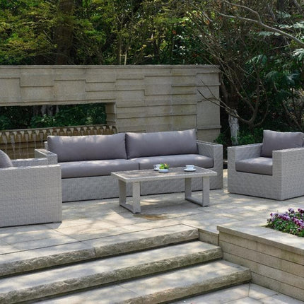 LUXURY GARDEN SEATING SET - 4 PIECES