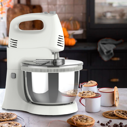 عجان ستاند ميجا  300 واط ، 4 لتر ، أبيض