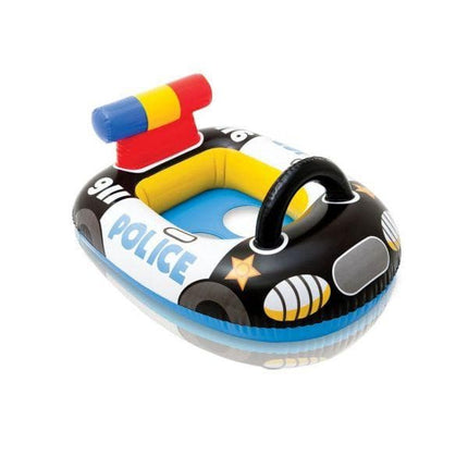 Police car shaped float for children, 57 cm
