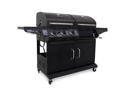 CHAR-BROIL 4-BURNER GAS & CHARCOAL GRILL