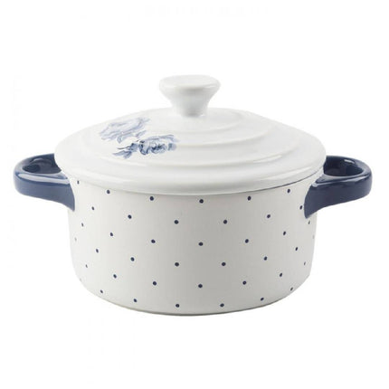 KA VINTAGE INDIGO MINI RND CASSERLE DISH