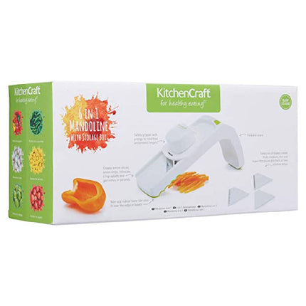 HE KCHEMANDOSET SIX IN ONE MANDOLINE SLICER