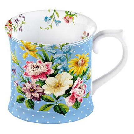 KA_MGT001-B_ENGLISH GARDEN TANKARD MUG BLUE