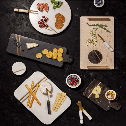 EMERSON BLACK 2PC CHEESE FOR ONE