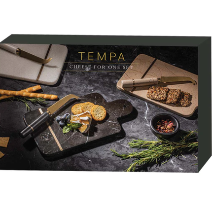 EMERSON BLACK 2PC CHEESE FOR ONE