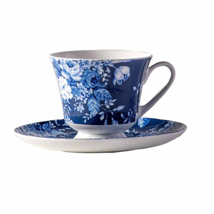 PROVINCIAL GARDEN NAVY CUP & SAUCER