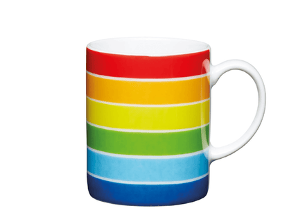 Lily's Home Kitchen craft Set of 6 KitchenCraft 80ml Porcelain Rainbow Espresso Cup