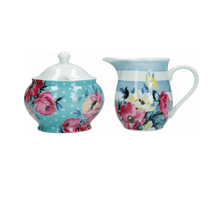 Lily's Home Suhkrutoos ja koorekann portselan 220ml 'clovelly' Mikasa