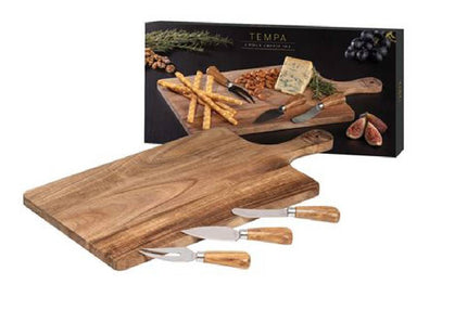 FROMAGERIE SHORT RECTANGLE 4PC CHEESE SET