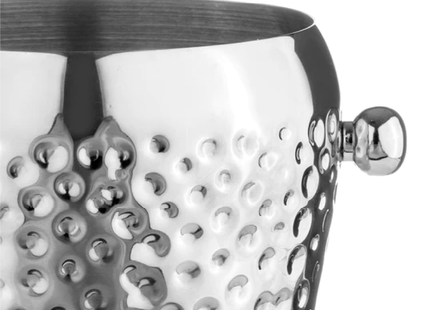 SPENCER HAMMERED SILVER ICE BUCKET
