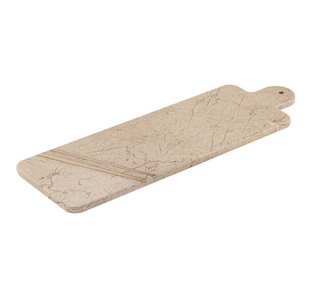 EMERSON CHAMPAGNE LONG RECTANGLE SERVING BOARD