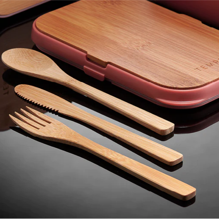 TEMPA BENTO GREY LUNCH BOX