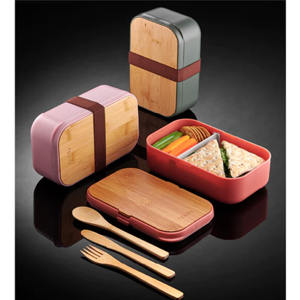 TEMPA BENTO BLACK LUNCH BOX