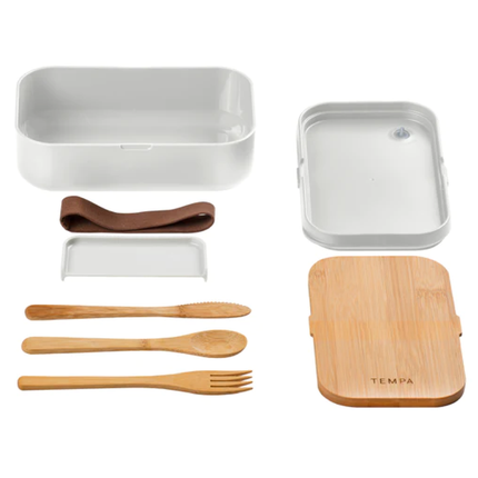 TEMPA BENTO WHITE LUNCH BOX