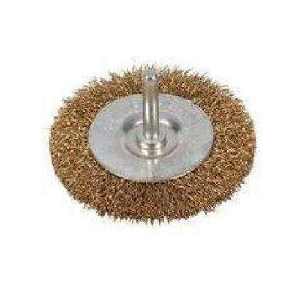 Mega Hand Tools Wire Brush 3 Points / 2" Wire Wheel For Drills  || فرشاة سلك دائرية