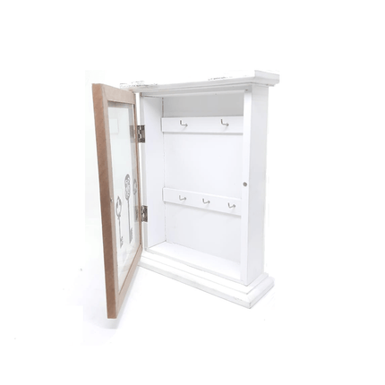 Mega Hardware Antique Decor wood key holder||حامل مفاتيح