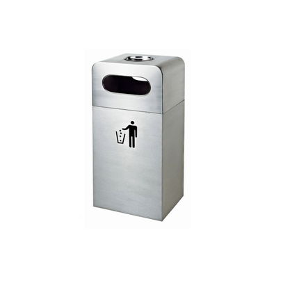Mega Hardware Dust Bin Stainless Steel Dust Bin سلة نفايات