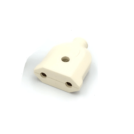 Mega Hardware Electrical connectors & Power Extensions SOCKET 10 A,WHITE, 2 POLE , MADE IN ITALY