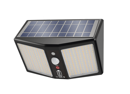 Mega Hardware Solar Light Solar security led lights || كشاف طاقة شمسية