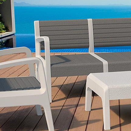 LUXURY GARDEN SEATING SET - 4 PIECES