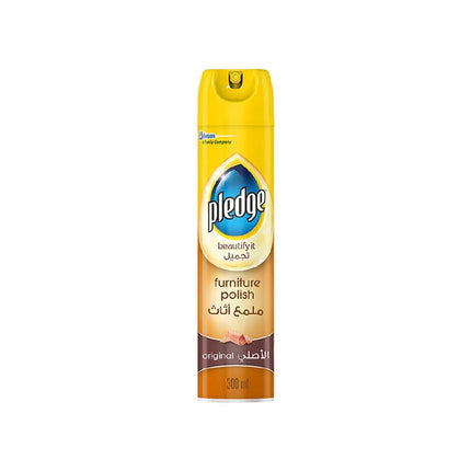 PLEDGE 300ML FURNITURE POLISH - ORIGINAL 
