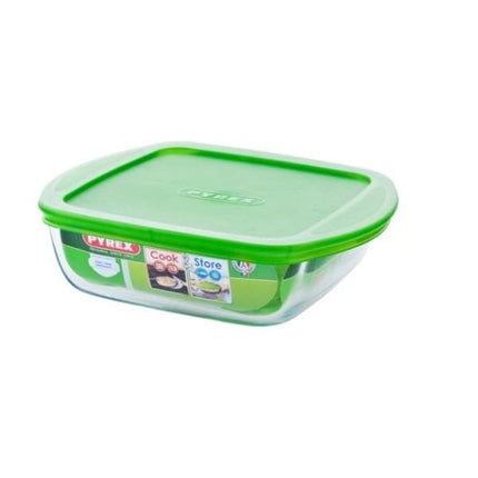 طبق طهي وتخزين بايركس مع غطاء 2.2 لتر