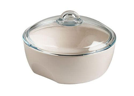 PYREX BAKING DISH 2.5 L WITH GLASS LID, 24 CM