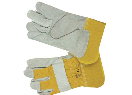 Safety Items Safety Items split leather gloves || قفازات