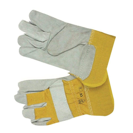 Safety Items Safety Items split leather gloves || قفازات
