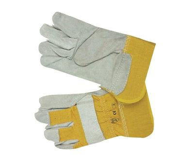 Safety Items Safety Items split leather gloves || قفازات