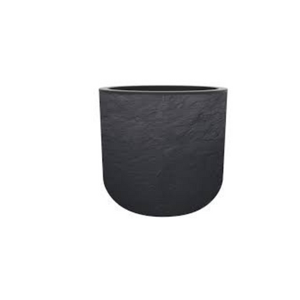 EDA ROUND PLANTER-ANTHRACITE GREY 32.5L 40*38.5*36.8CM